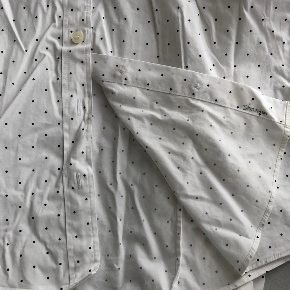 J. Crew Polkadot Button Down Blouse - Picture 4 of 4